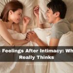 Man's feelings after intimacy
