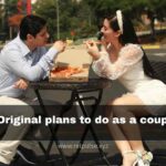Original plans to do as a couple